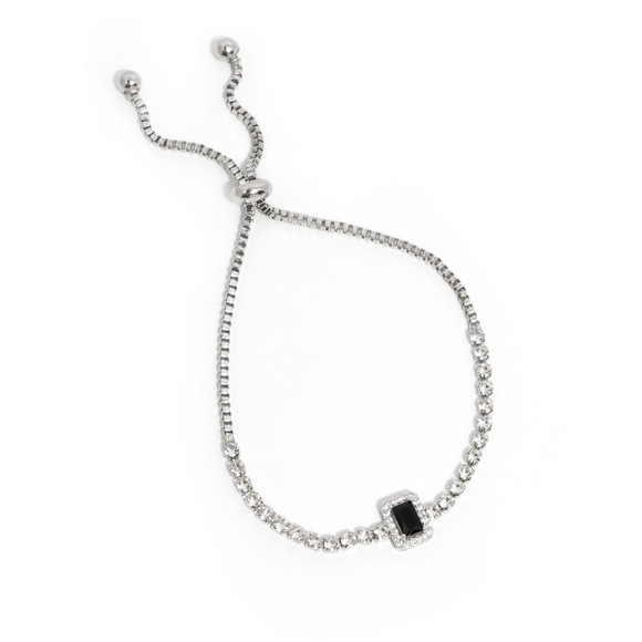 Draped in Dazzle - Black Bracelet - Picture 2 of 2